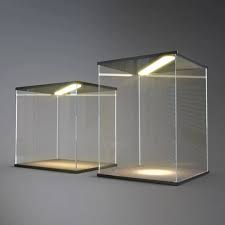Clear Acrylic Display Case With Lamp