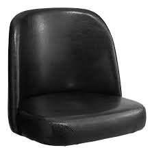 Seating Black Vinyl Bucket Seat