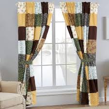 Pocket Window Curtain Panel D