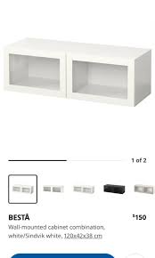 Ikea Besta Wall Mounted Unit Furniture