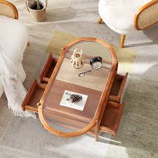 Japanese Style Coffee Table Ash Wood