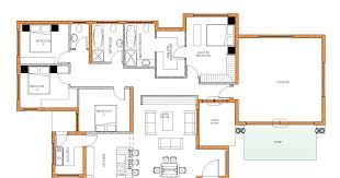 Modern 4 Bedroom House Plans South