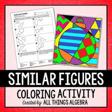 Similar Figures Coloring Activity