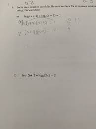 Solved Bro B 8 6 Solve Each Equation