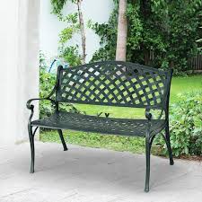 Green Patio Outdoor Bench Op Hgy 70537