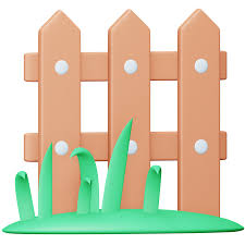 Garden Fence 3d Icon Free