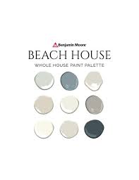 Beach House Paint Palette Coastal