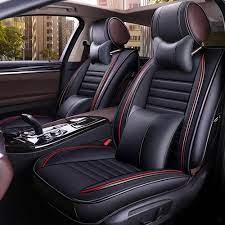 4 Wheeler Black Polo Car Seat Covers