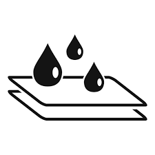 Waterproof Protective Glass Vector Icon
