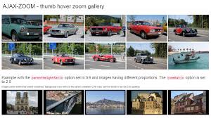javascript deep zoom swipe gallery