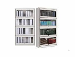 4 Door Bookcase Free Standing