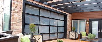 Smoke Glass Garage Door Photos