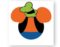 Goofy Mickey Mouse Head Icon Ears