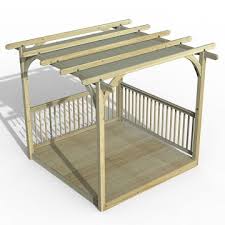 Arbours Pergolas Wooden Garden