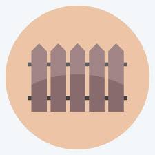 Icon Fence Suitable For Garden Symbol