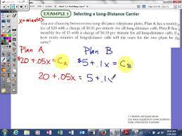 Use Linear Equations To Solve Problems