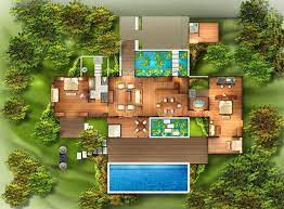 Tropical House Plans Bali House