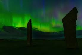 Northern Lights On St Andrew S Day As