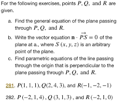Vector Equation N