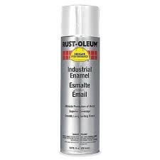 Rust Oleum V2190838 Enamel Spray Paint White Flat 15 Oz