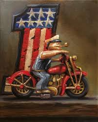American Icons Classic Motorcycle Art
