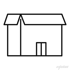 Storage Objects Box Icon Outline