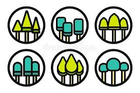 Garden Tree Icon Modern