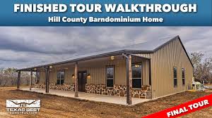 Hill County Finished Barndominium Home