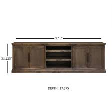 Fully Assembled Brown Tv Stand