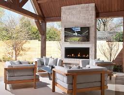Natural Stone Fireplace Design Ideas In