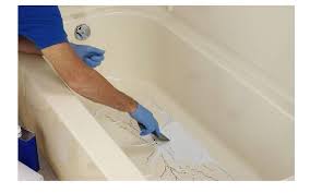 Shower Bath Bathtub Tub Floor Repair Inlay Kit Bone Waterproof Tub 16 X 40 New