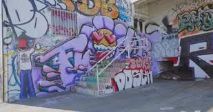 Locked Off Static Graffiti On
