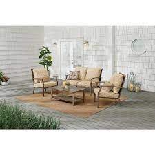 Hampton Bay Geneva 4 Piece Wicker