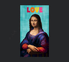 Love Pop Art Mona Lisa Event Edition