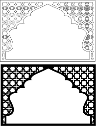 Moroccan Pattern Vector Art Eps File