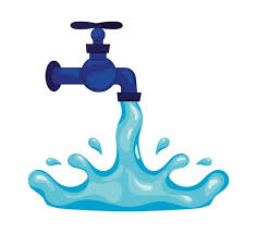 Free Vector Flowing Water Faucet Icon