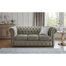 Chesterfield 3 Seater Fabric Malta