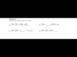 Nuclear Fusion Equations