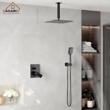 Ceiling Mount Dual Shower Heads 2 5 Gpm