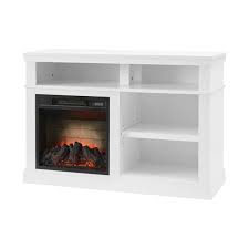 Kasper 44in White Fireplace Tv Stand