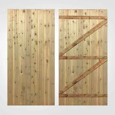 Tongue And Groove Wooden Gate
