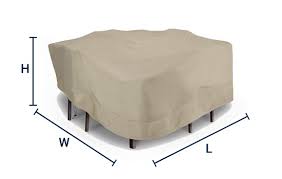Square Outdoor Table Set Covers