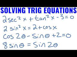 Solving Trig Equations Using Identities