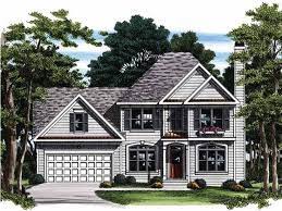 Colonial House Plan With 1800 Square