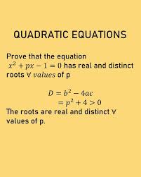 Quadratics Quadratic Equation Equation