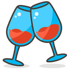 Wine Glasses Toast Free Icons