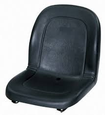 Seat With Integral Poly Slides