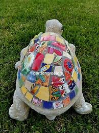 Mosaic Turtle Statue Turtle Mosaic