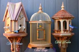 Bird House Cage And Feeder Woodworking