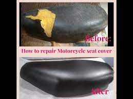 How To Repair Motorcycle Seat Cover